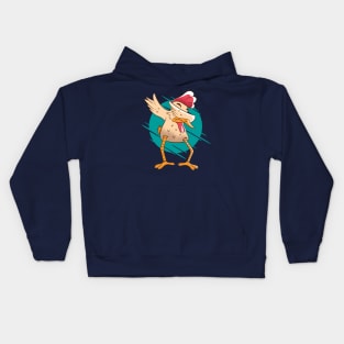 DABBING CHICKEN Kids Hoodie